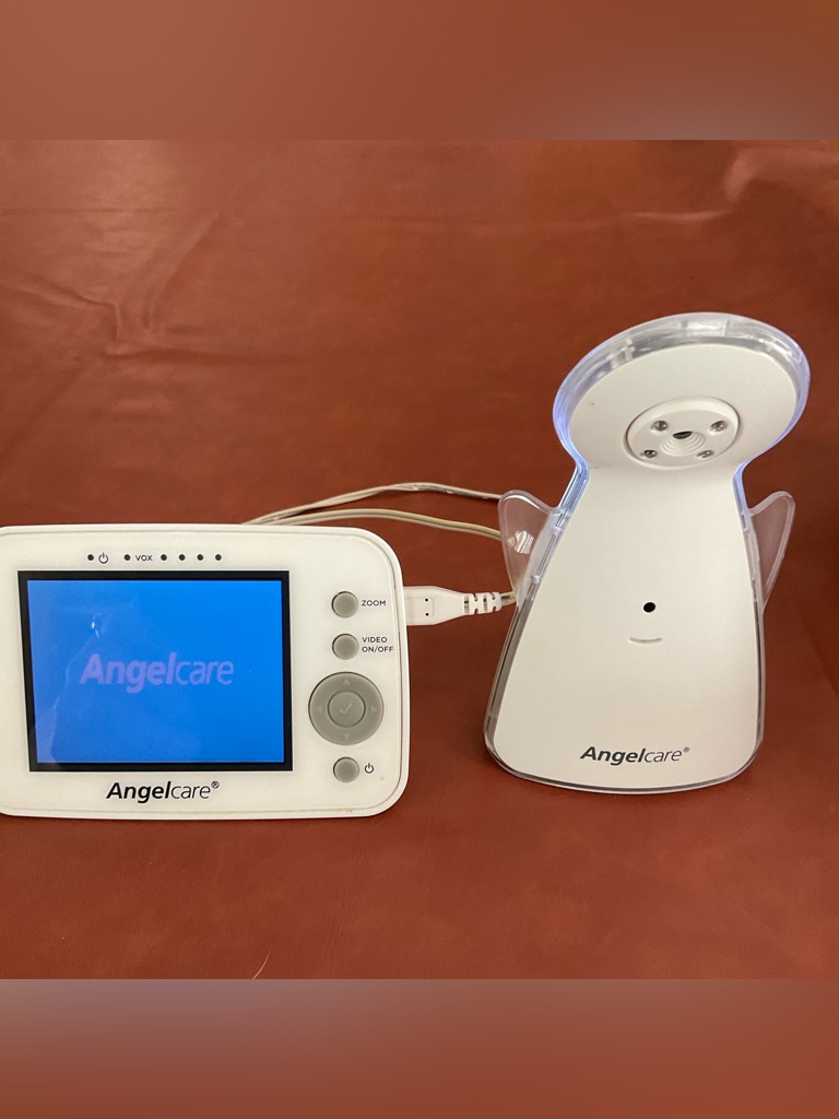 Angelcare White Baby Monitor With Video And Sound